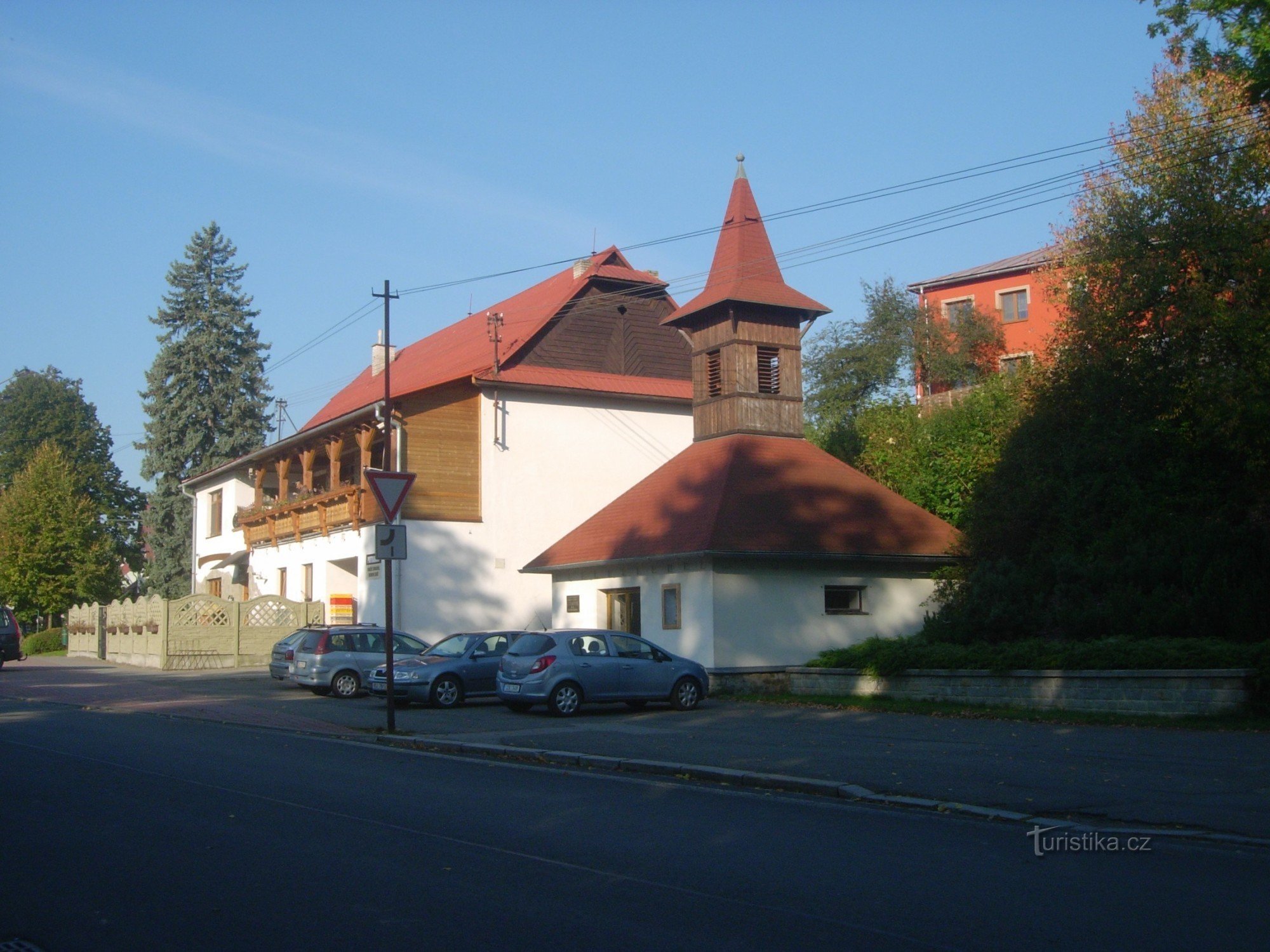 Campanario de bomberos en Liptál