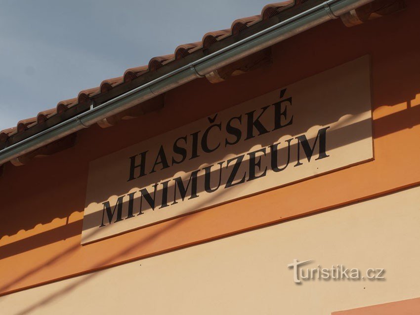 Minimuseum van de brandweer van Hradec