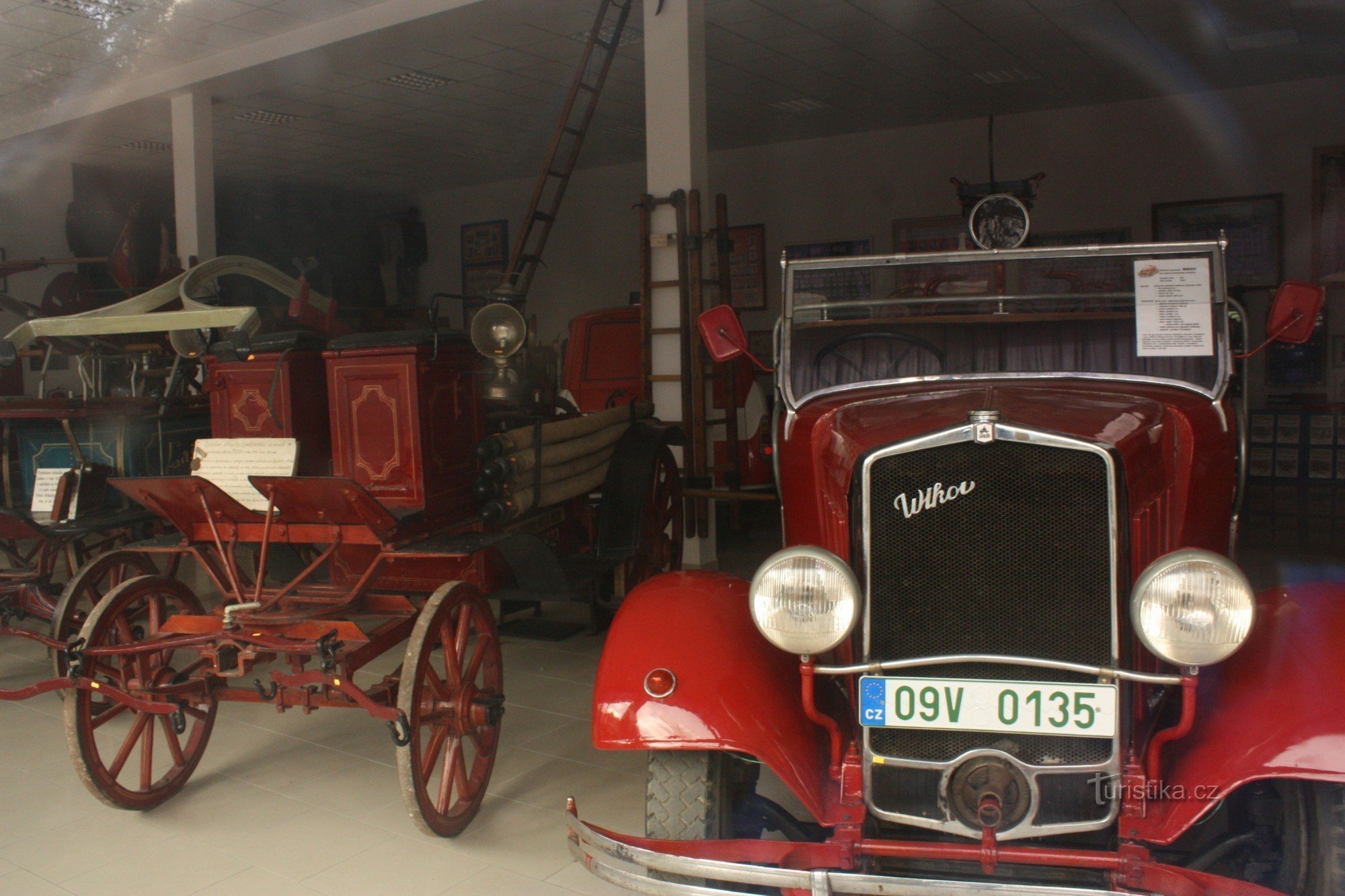 Palomiesmuseo Brodekissa lähellä Prostějovia