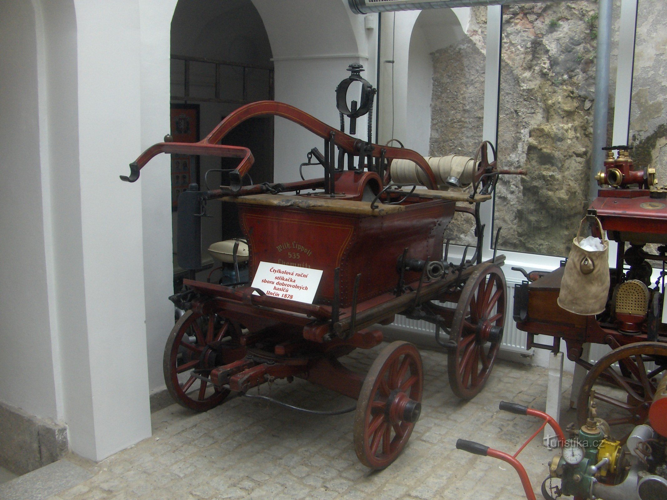 クルプカの消防士博物館。