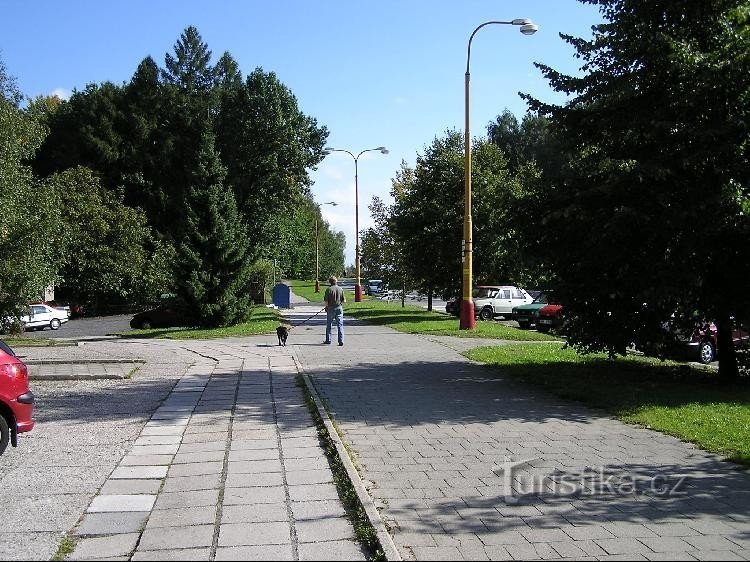 Havířov Podlesí - Merkur: Havířov Podlesí - Merkur - od strony Hawierzowa