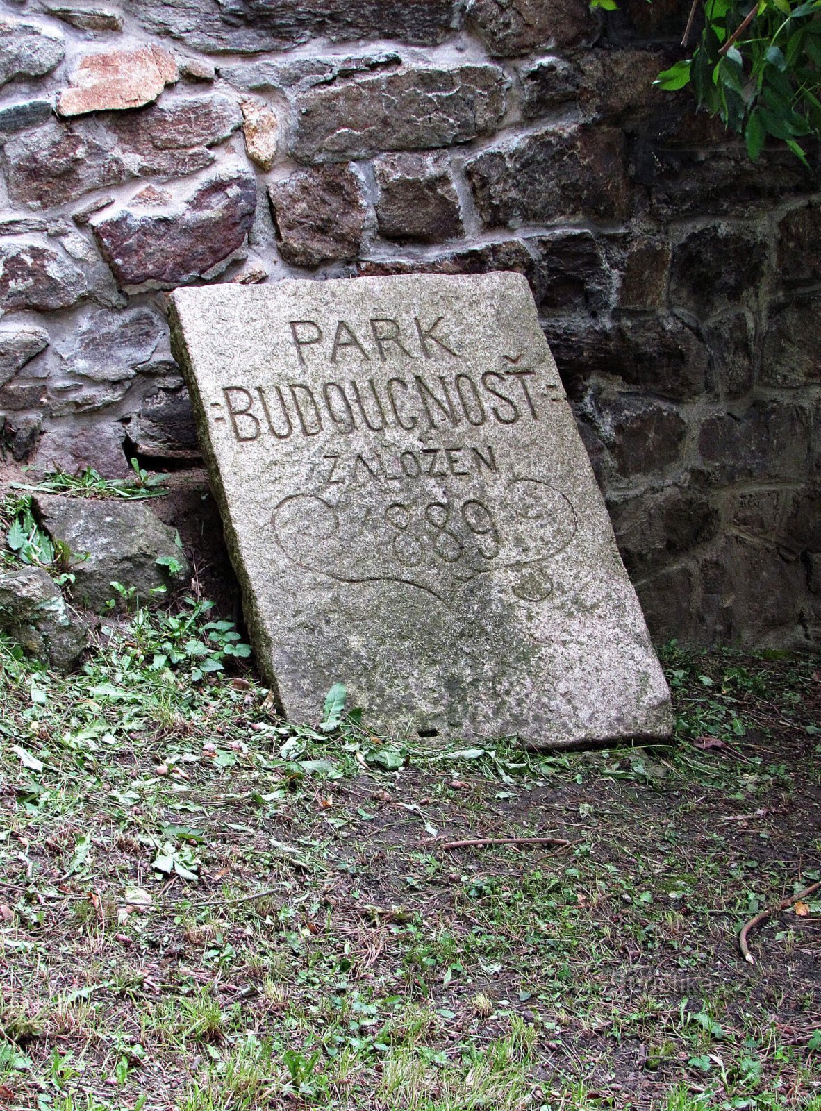 Havlíčkobrodský Park mit Namen