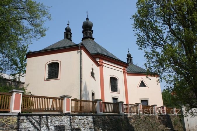 Havlíčkův Brod - Kerk van de Heilige Drie-eenheid