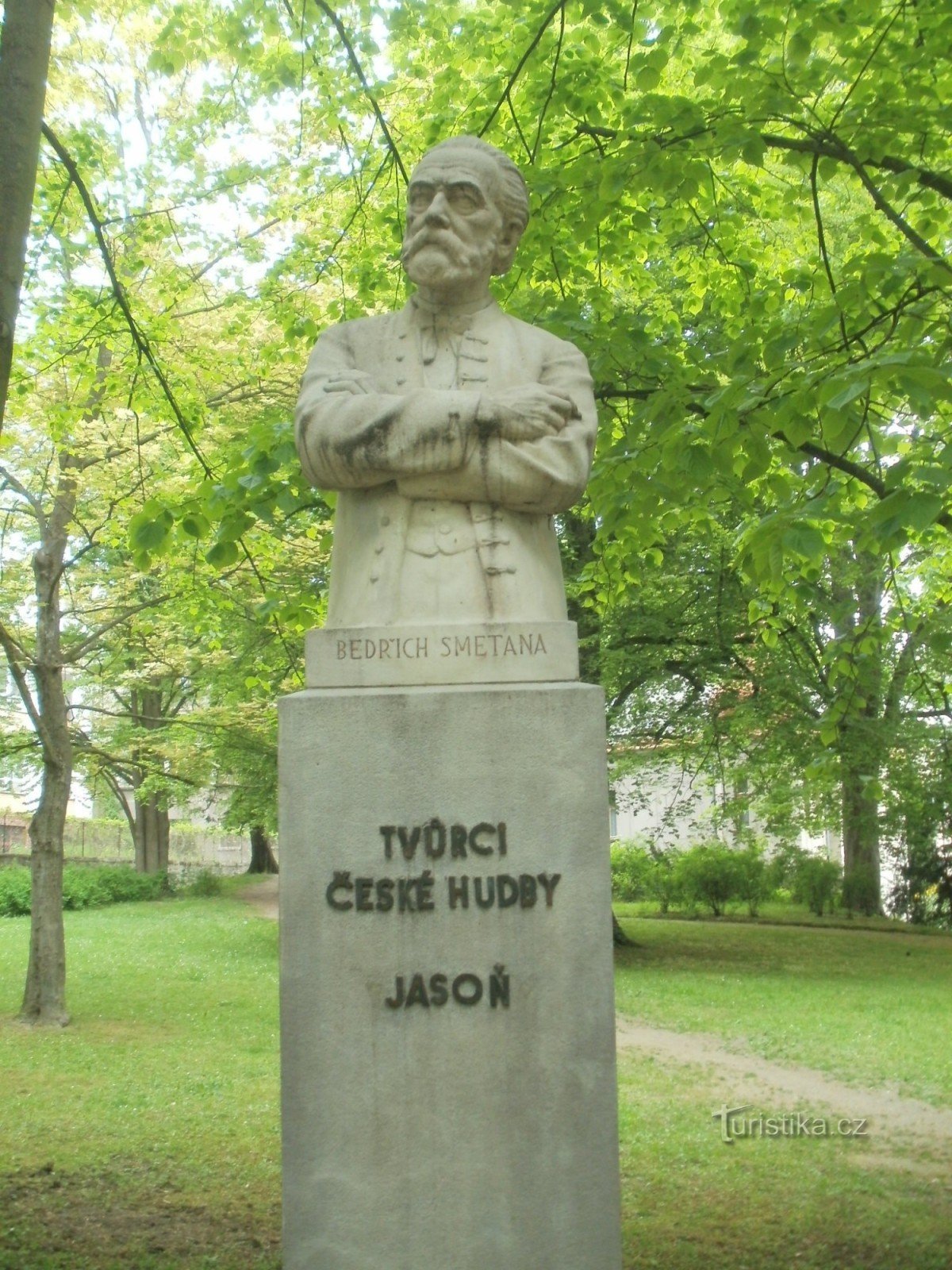 Havlíčkův Brod - monument al lui Bedřich Smetana