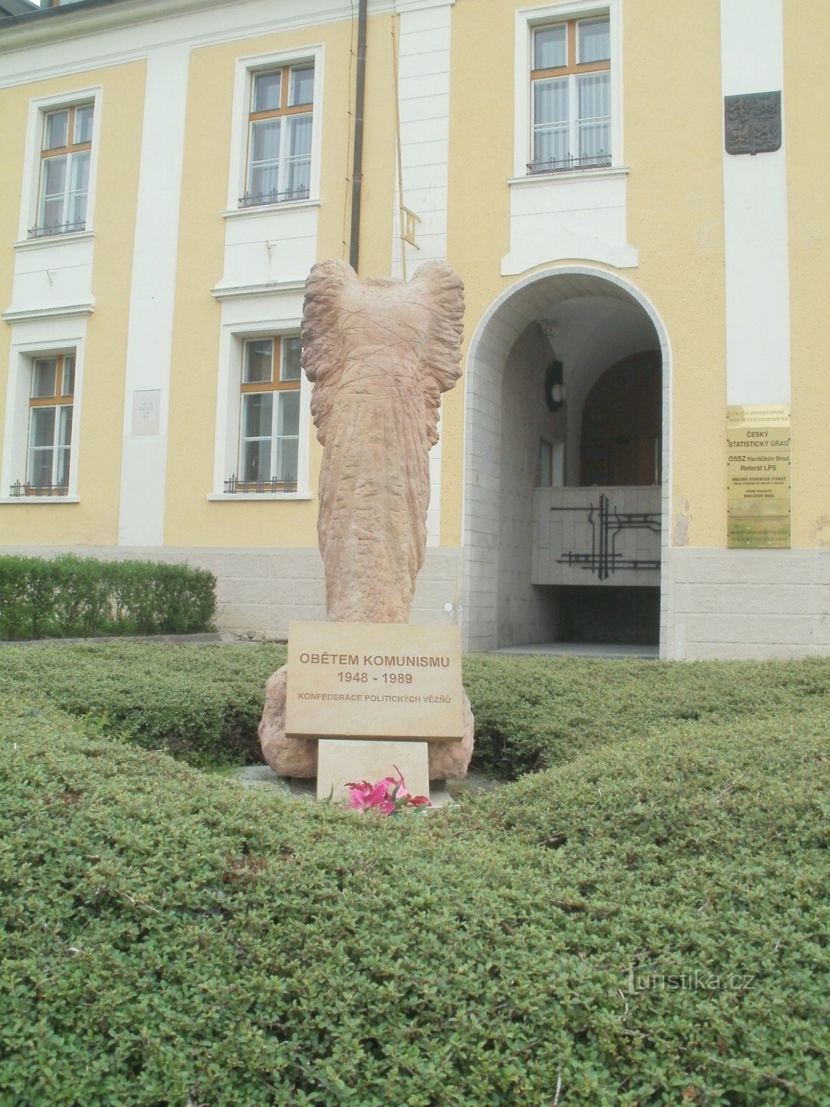 Havlíčkův Brod - monument over ofre for kommunismen