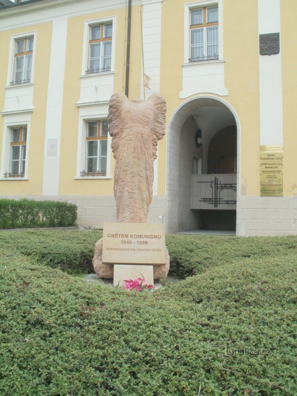 Havlíčkův Brod - muistomerkki kommunismin uhreille