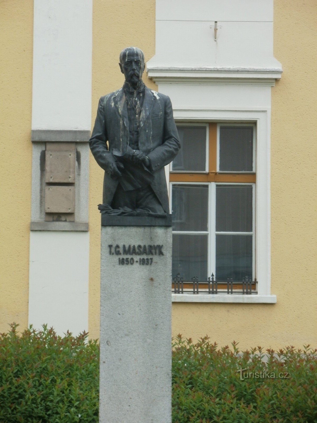 Havlíčkův Brod - TGMasaryk 纪念碑