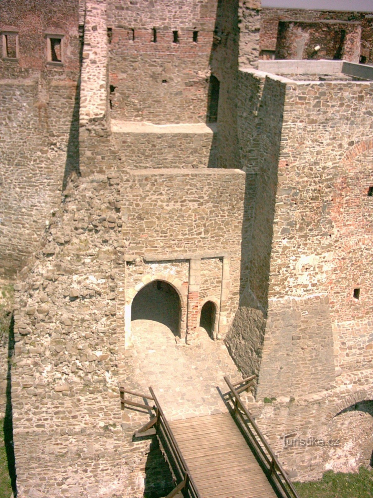Vista de Helfštýn desde la torre