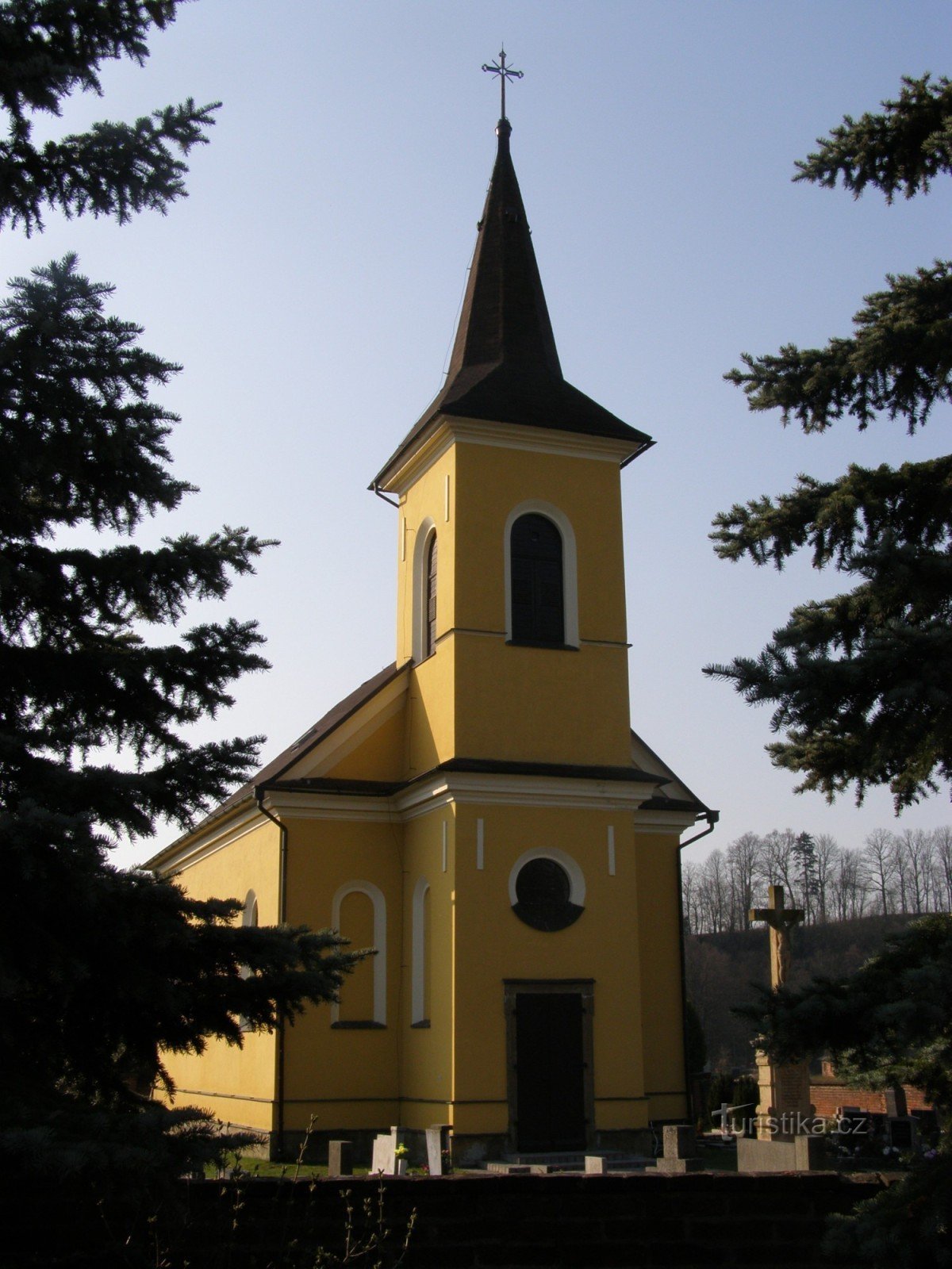 Helvíkovice - nhà nguyện của St. Antonina