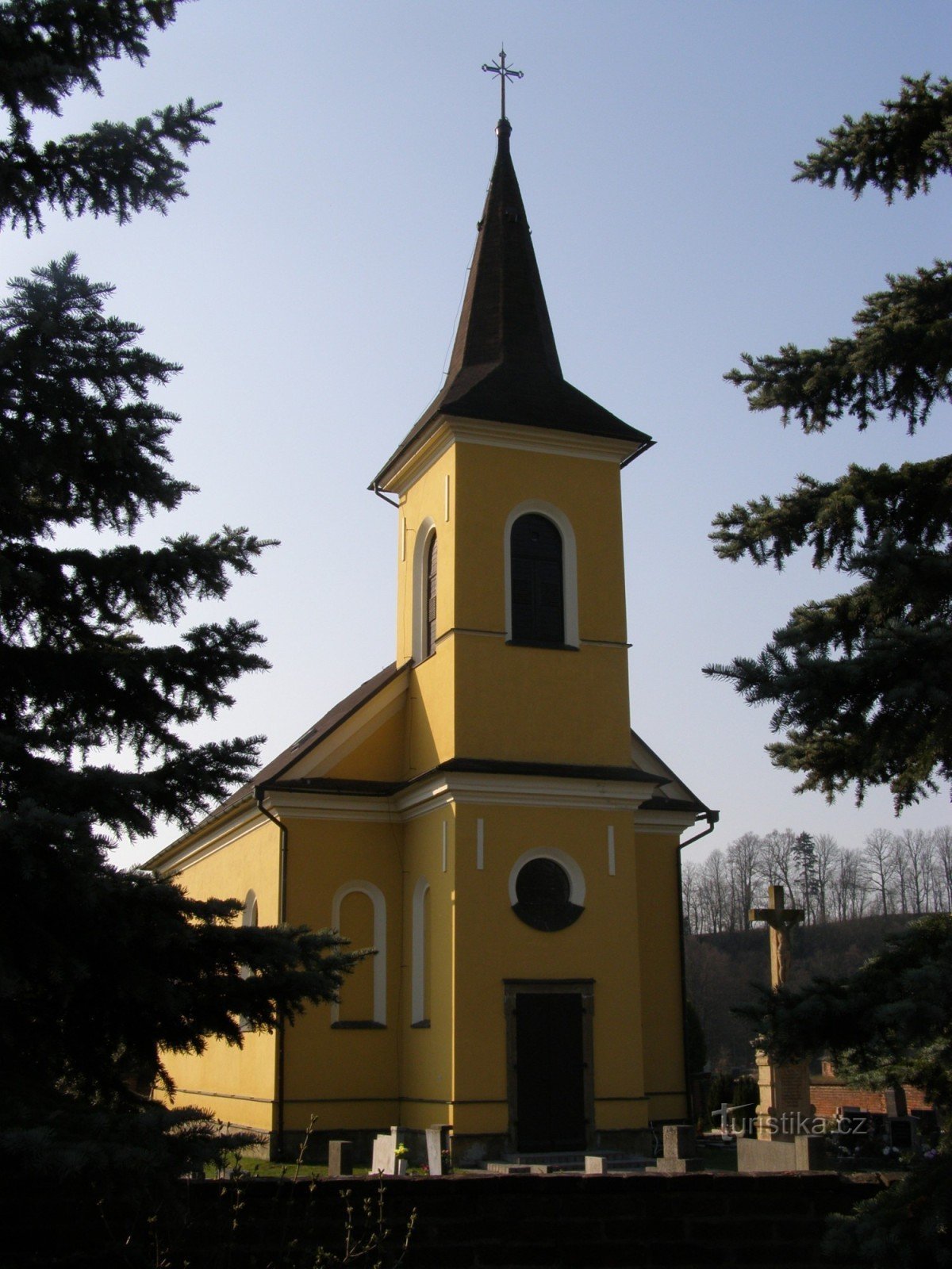 Helvíkovice - capilla de St. antonina