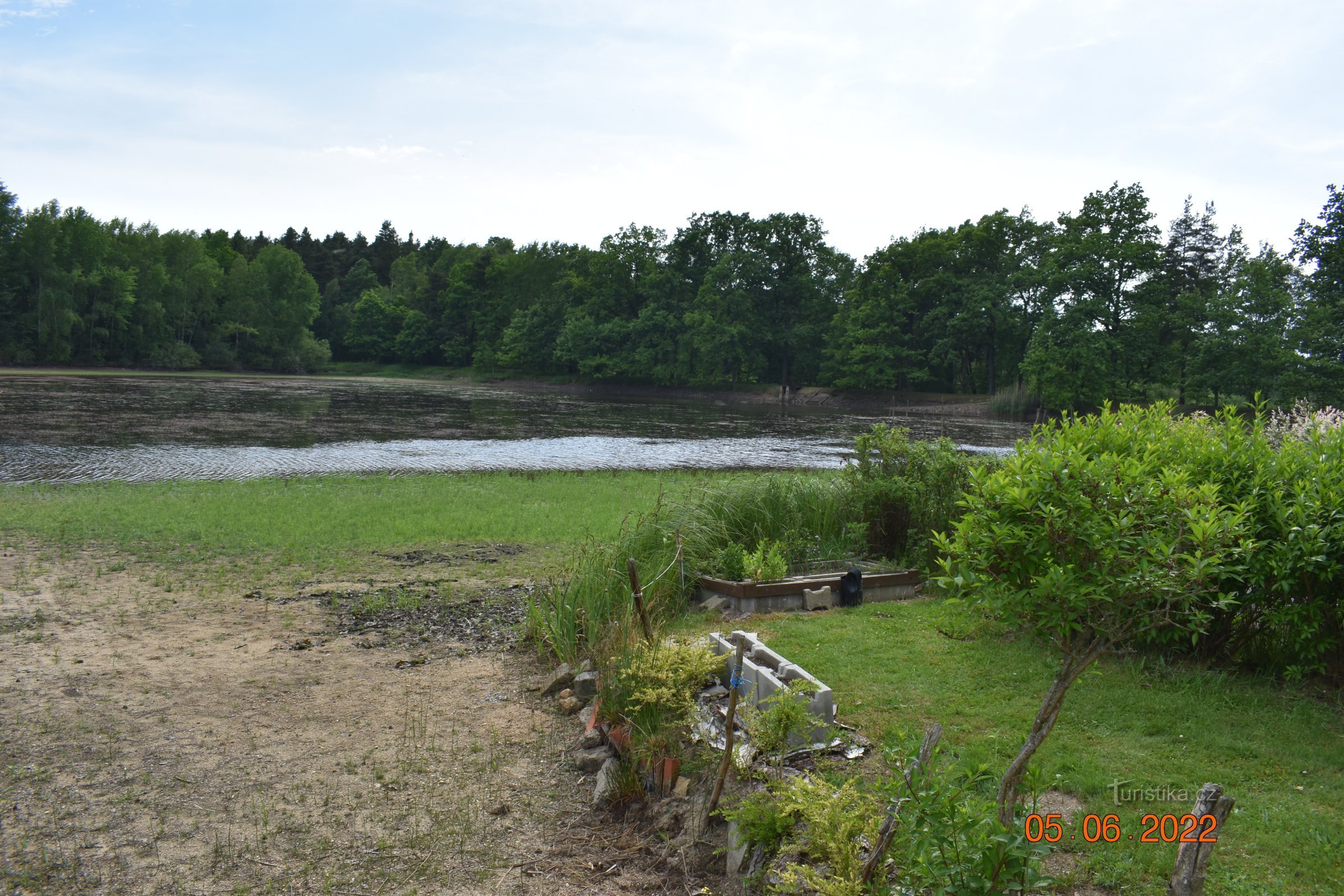 Herdovský ribnik in habitat čebel Loučka