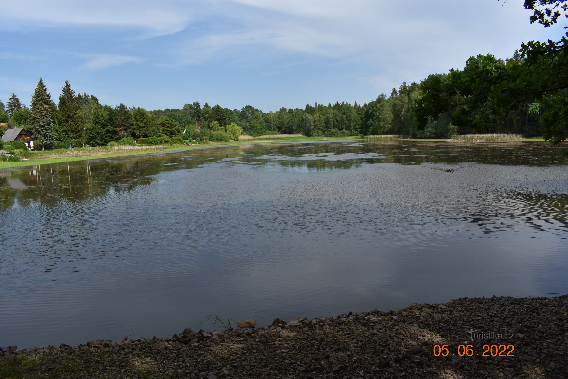 Herdovský-damm och Loučka-bimiljö