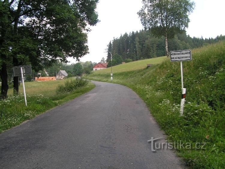 Heřmanice: Arrivo da Koburk e Lančkroun