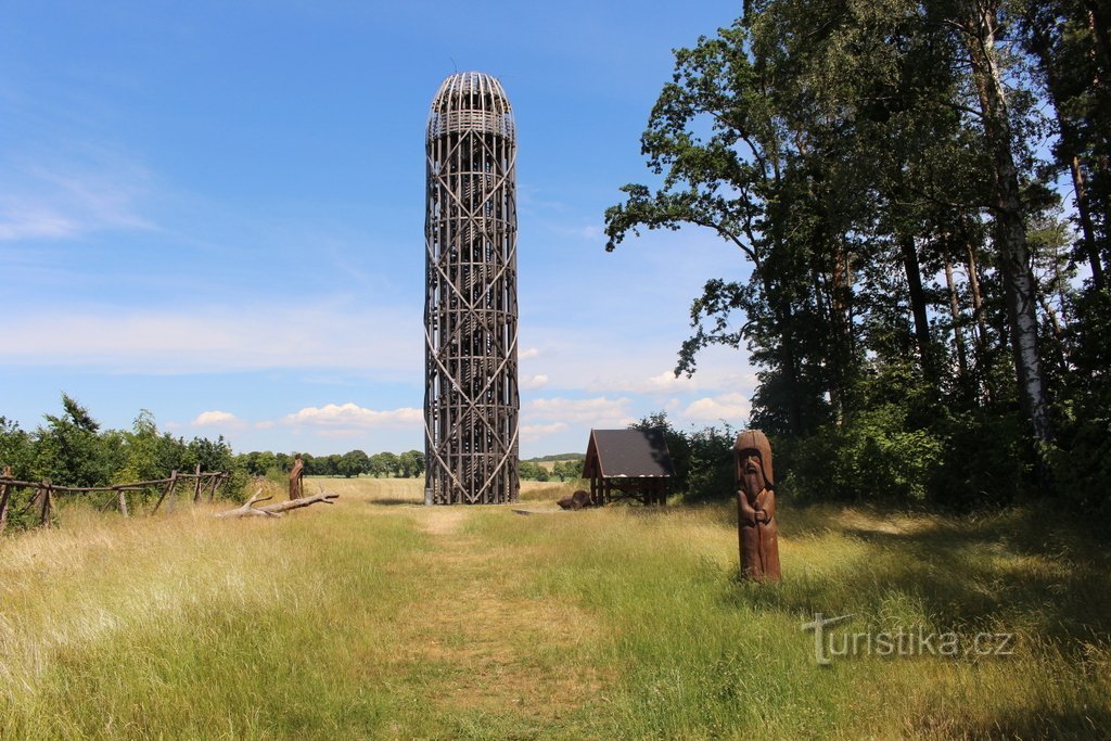 Heřmanice, Aussichtsturm Vokurka