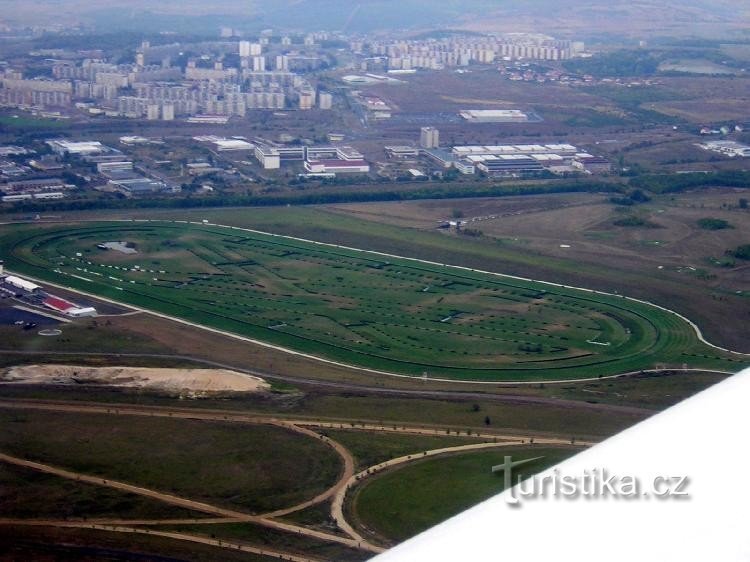 Hipódromo: vista aérea