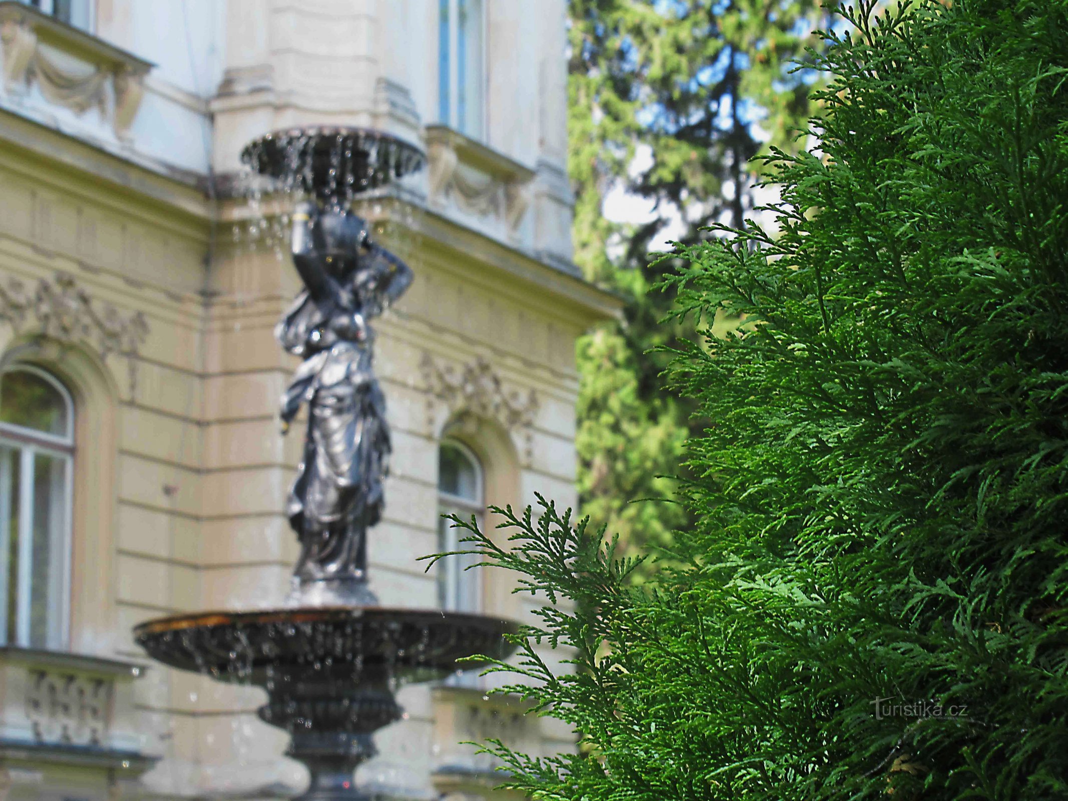 Edifício histórico - villa de Langr em Svitavy