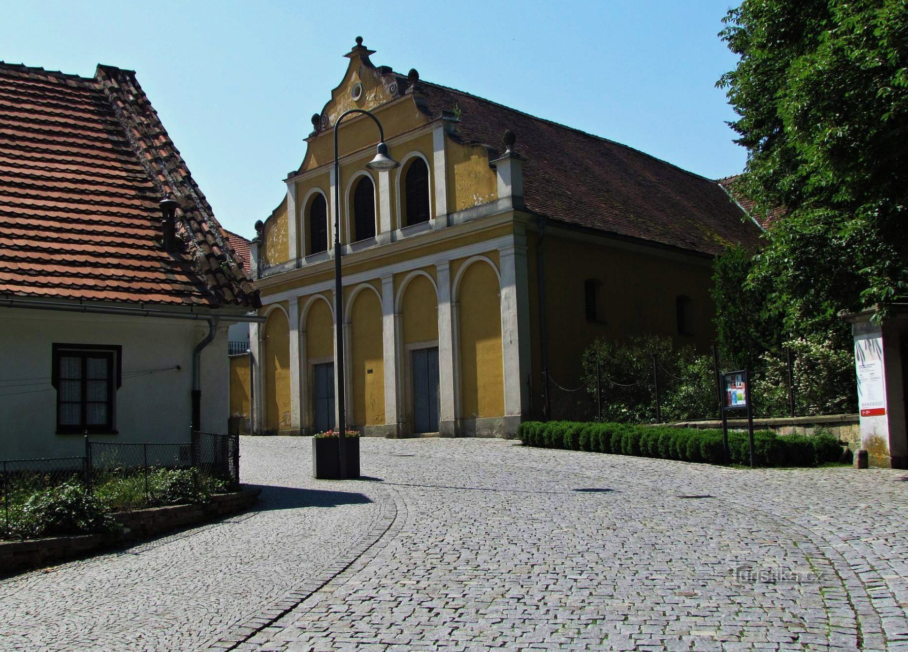 Edifício histórico - Salão do Homem em Opočné