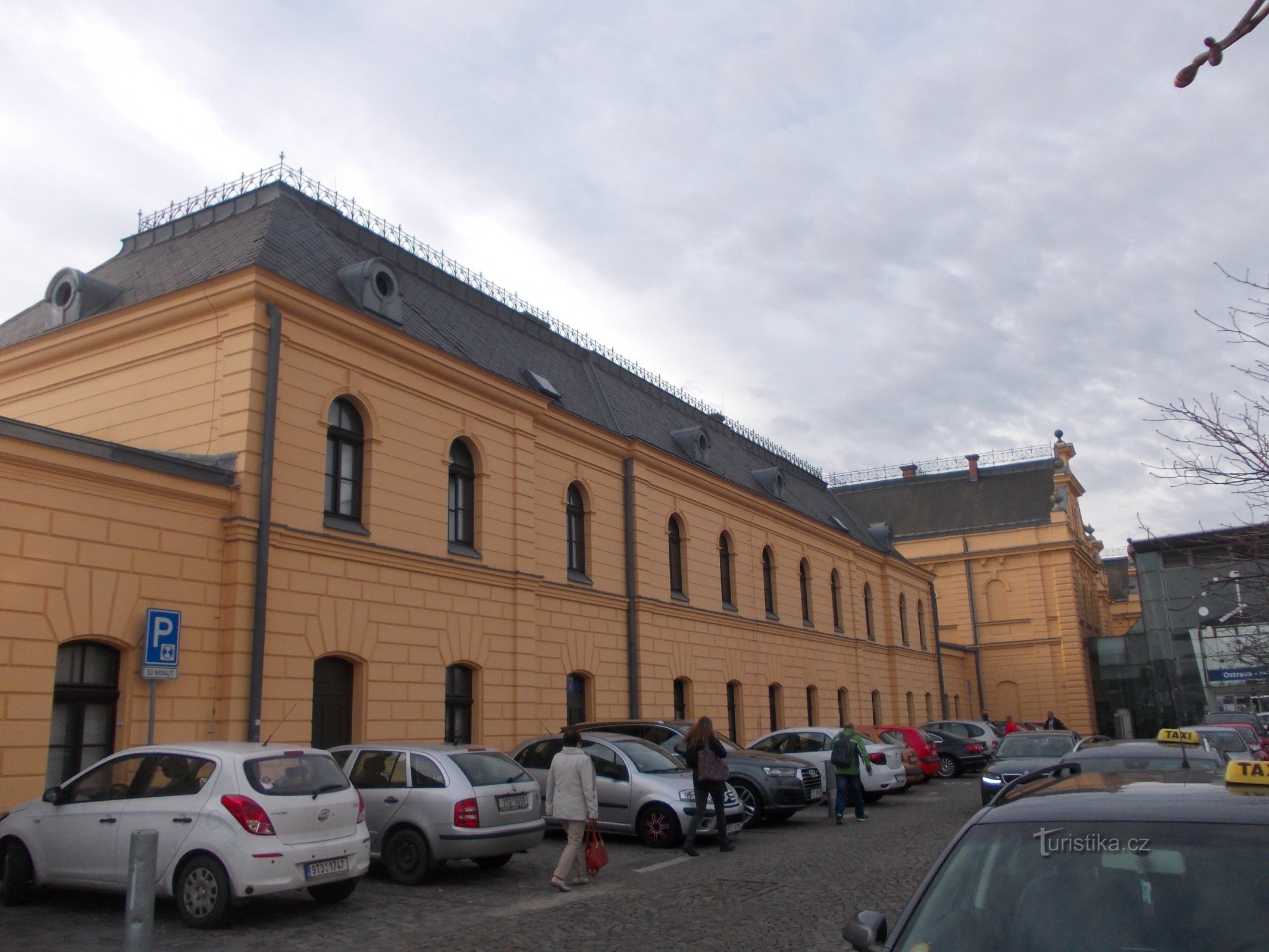 historisches Bahnhofsgebäude