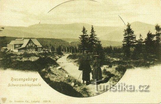 Postal histórica de Černá Buda