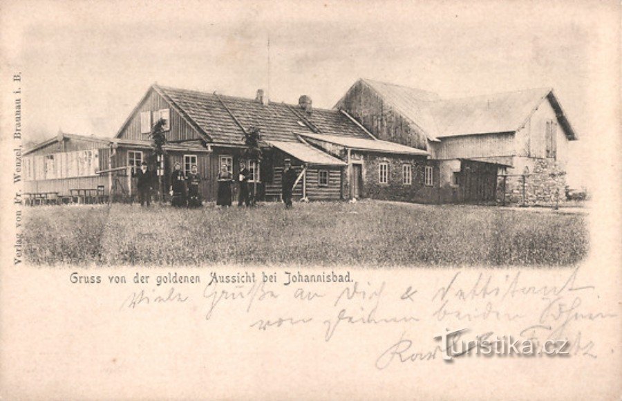 Historická pohlednice Donthbaude