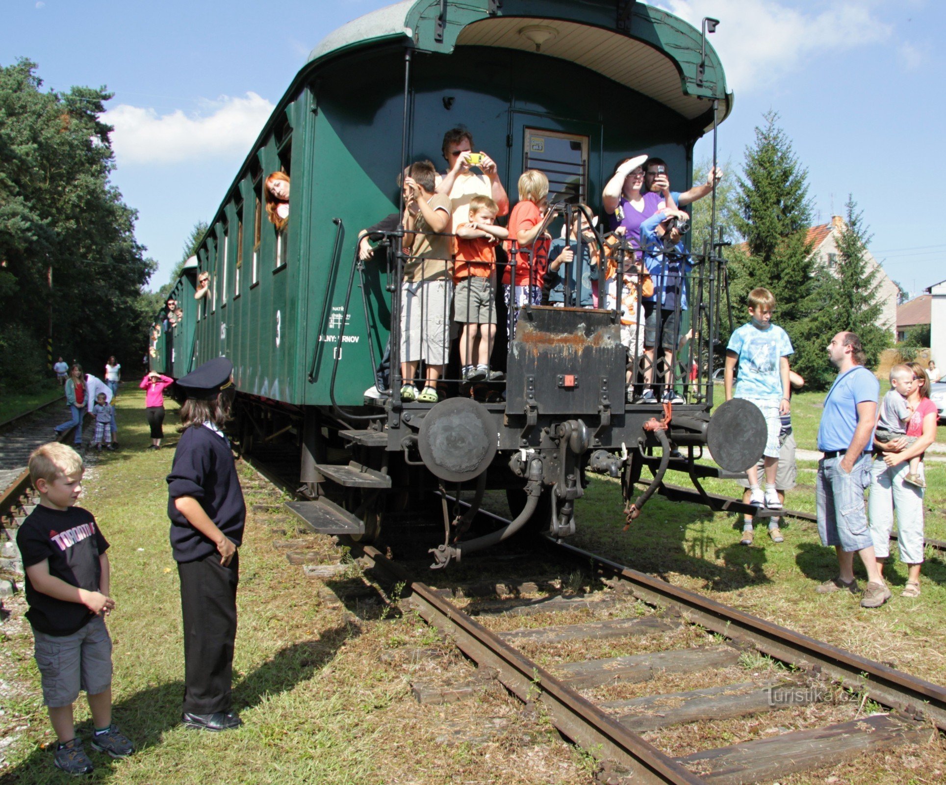 Ferrocarril histórico KOLEŠOVICE 2013