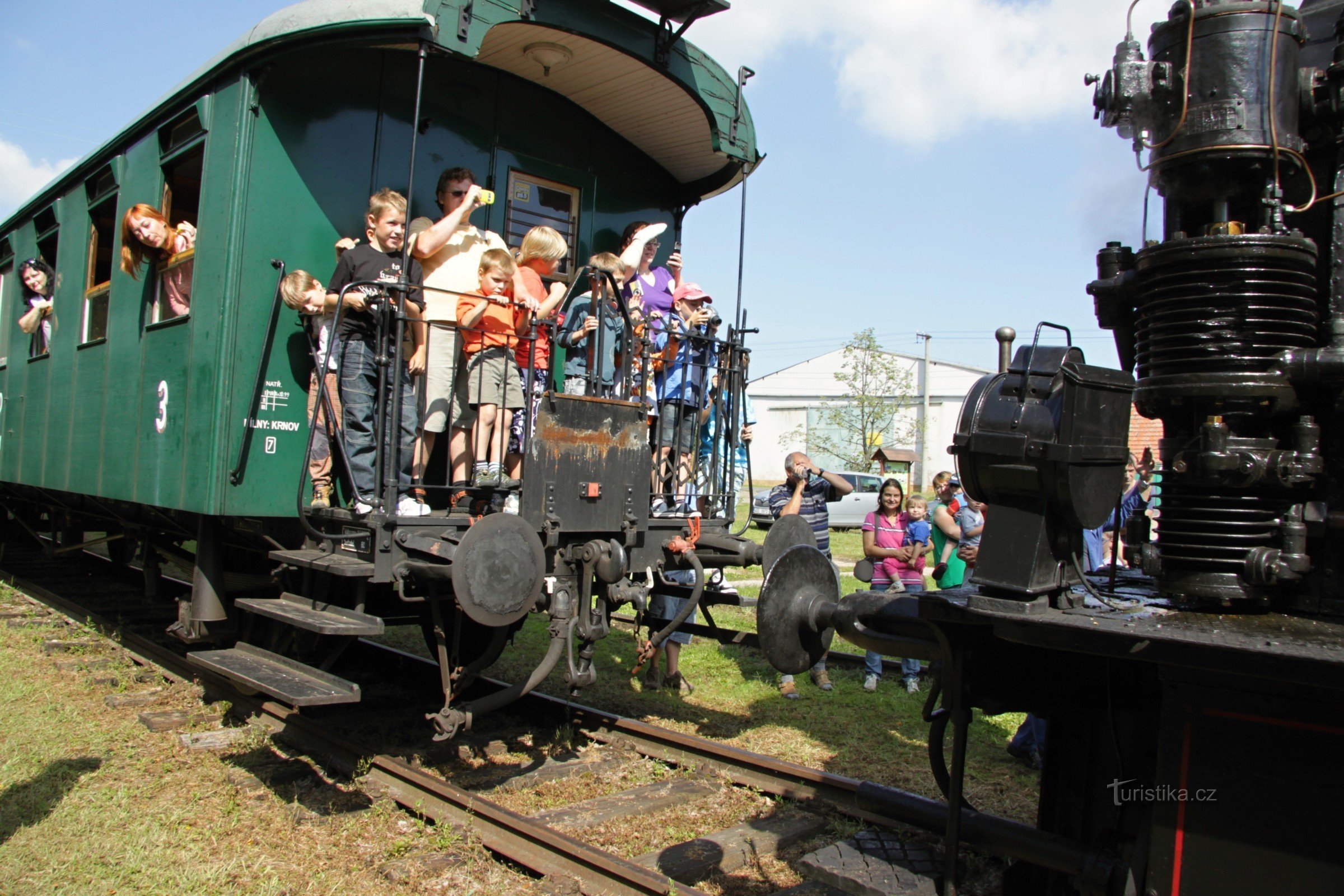 Ferrocarril histórico KOLEŠOVICE 2013