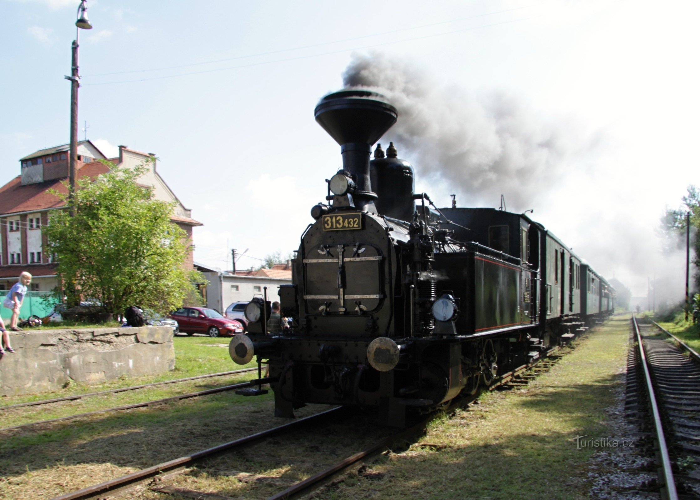 Ferrocarril histórico KOLEŠOVICE 2013