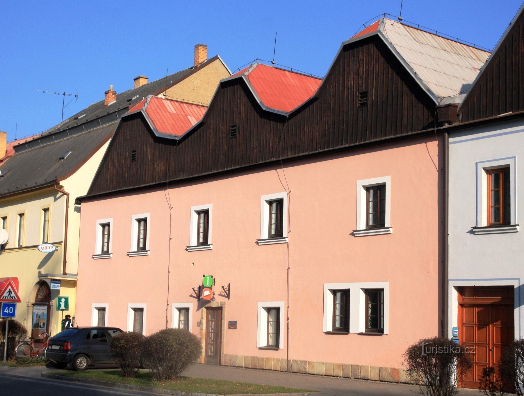 Povijesna kuća na adresi Moravské náměstí 65