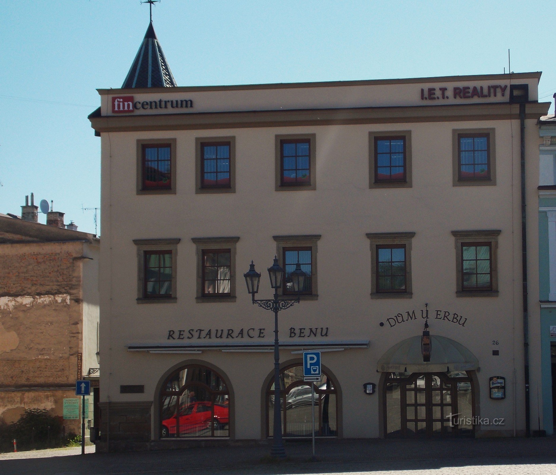 Historiskt hus U Erbu i Frýdek Místek