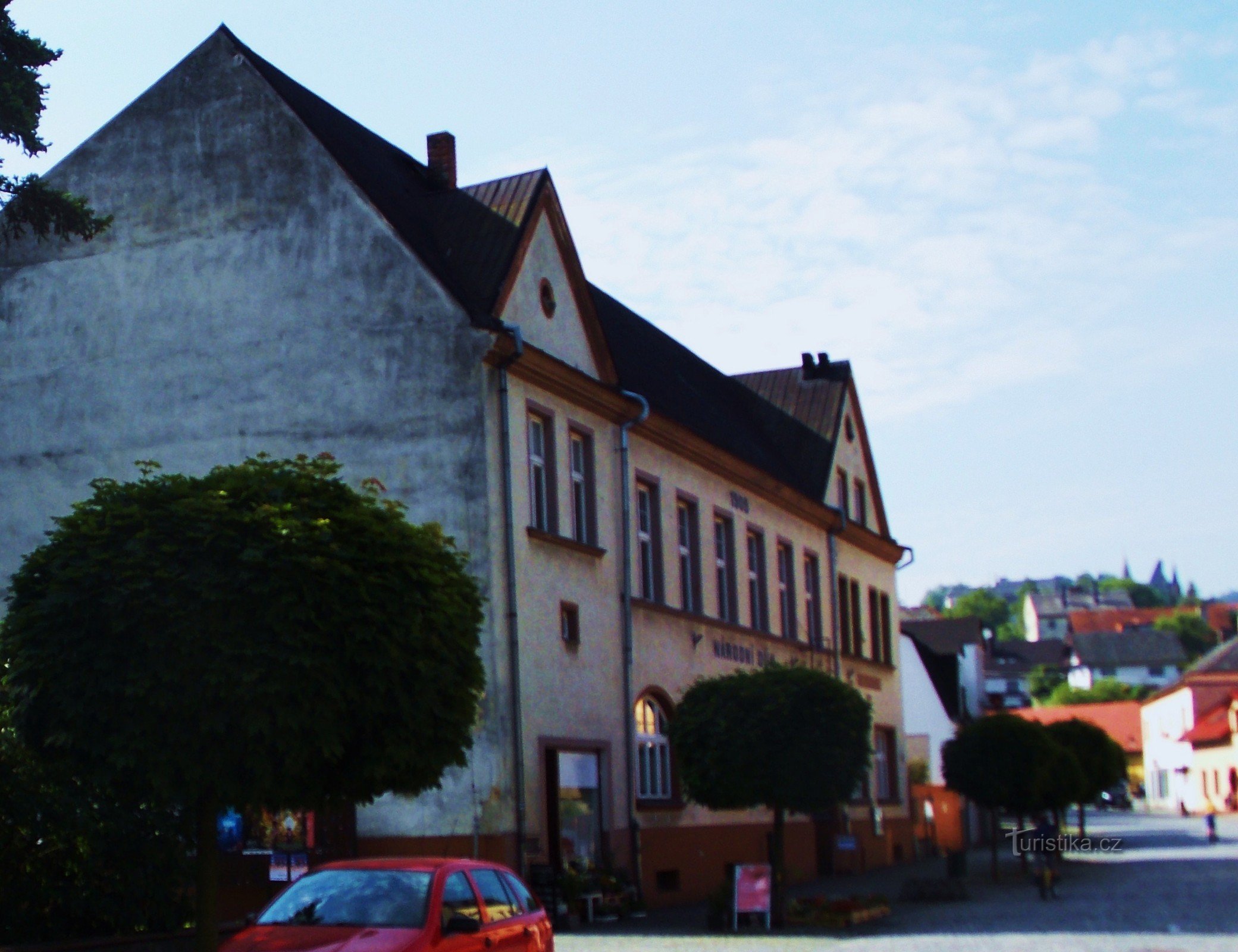 Maison nationale historique à Hradec nad Moravicí