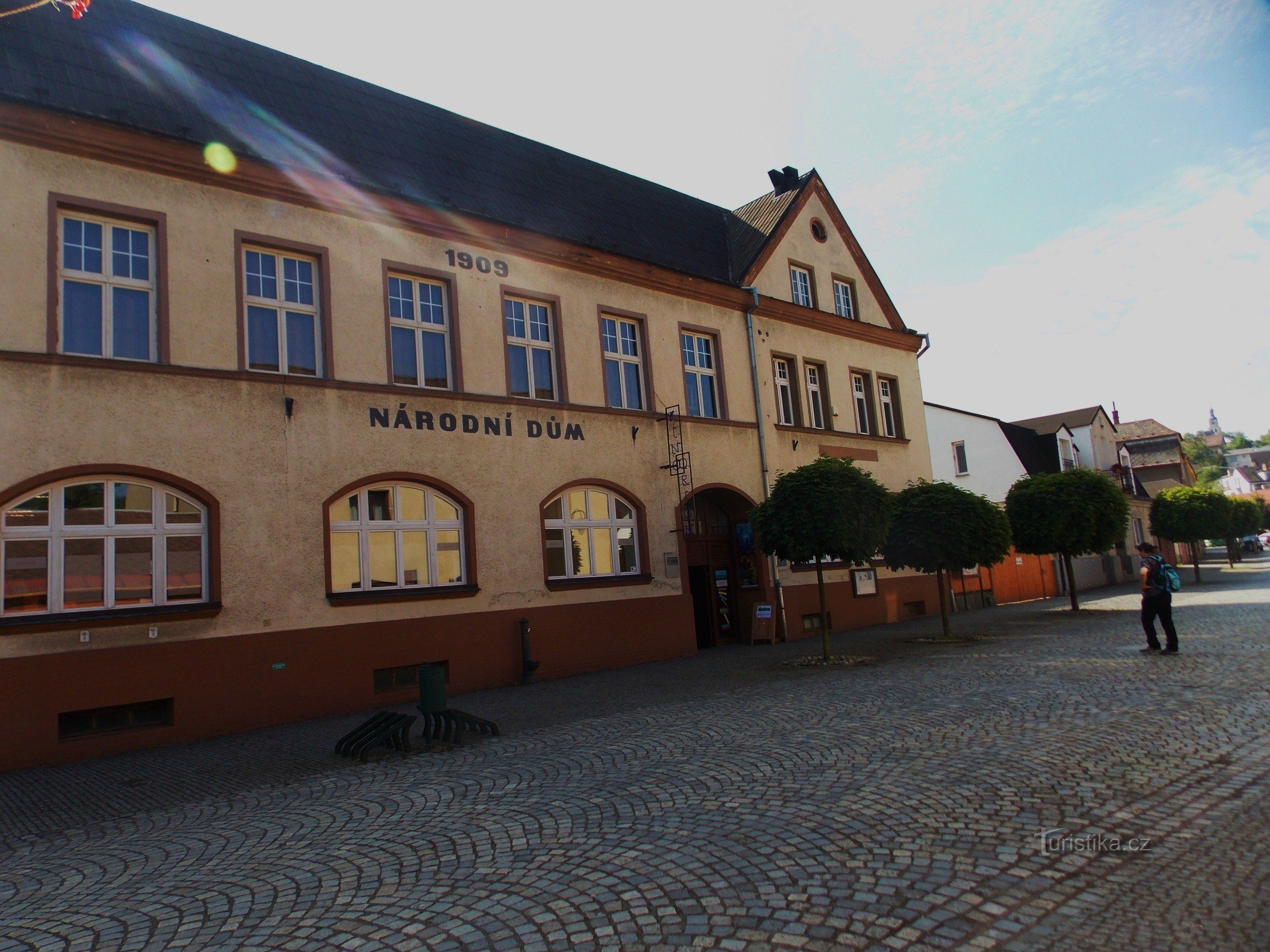 Maison nationale historique à Hradec nad Moravicí