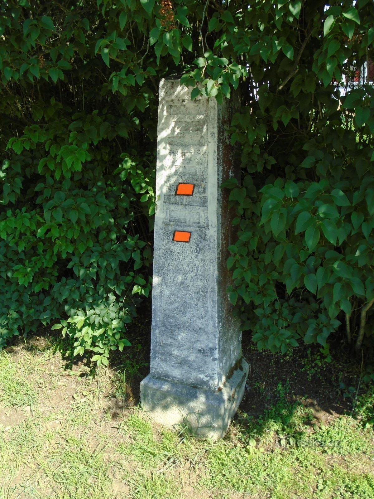 Bollard istoric în Čenice, partea 1 (Velký Vřešťov)