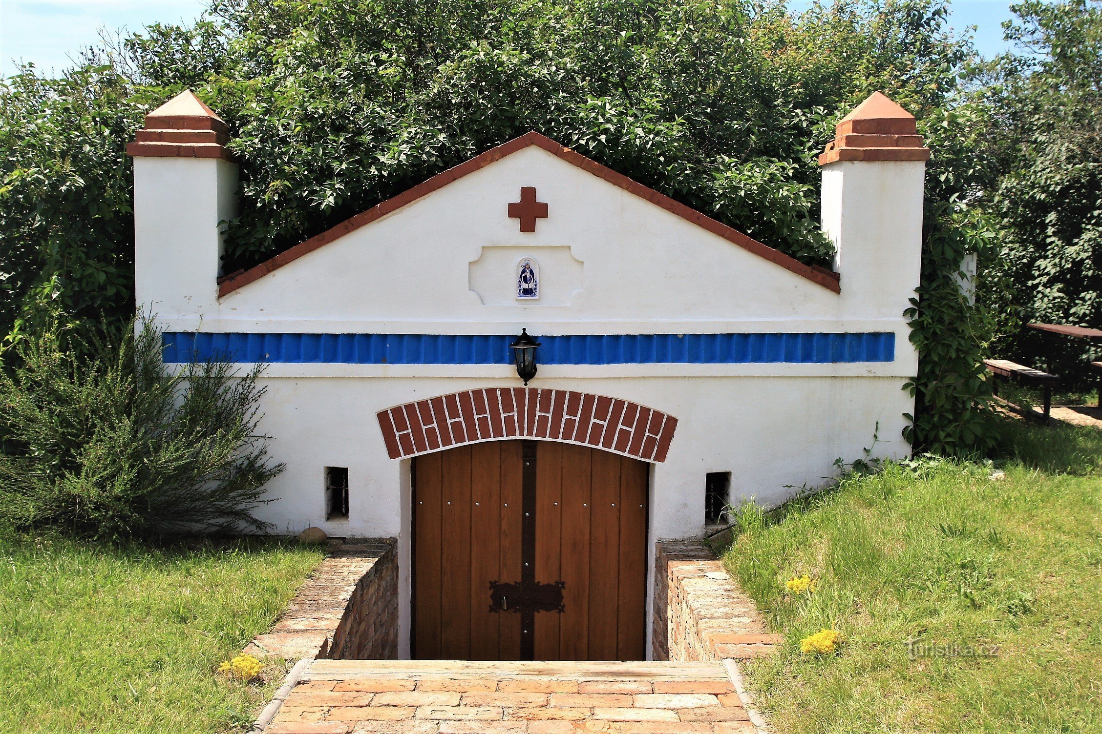 Cantina storica sul pendio di Přerovské vrch