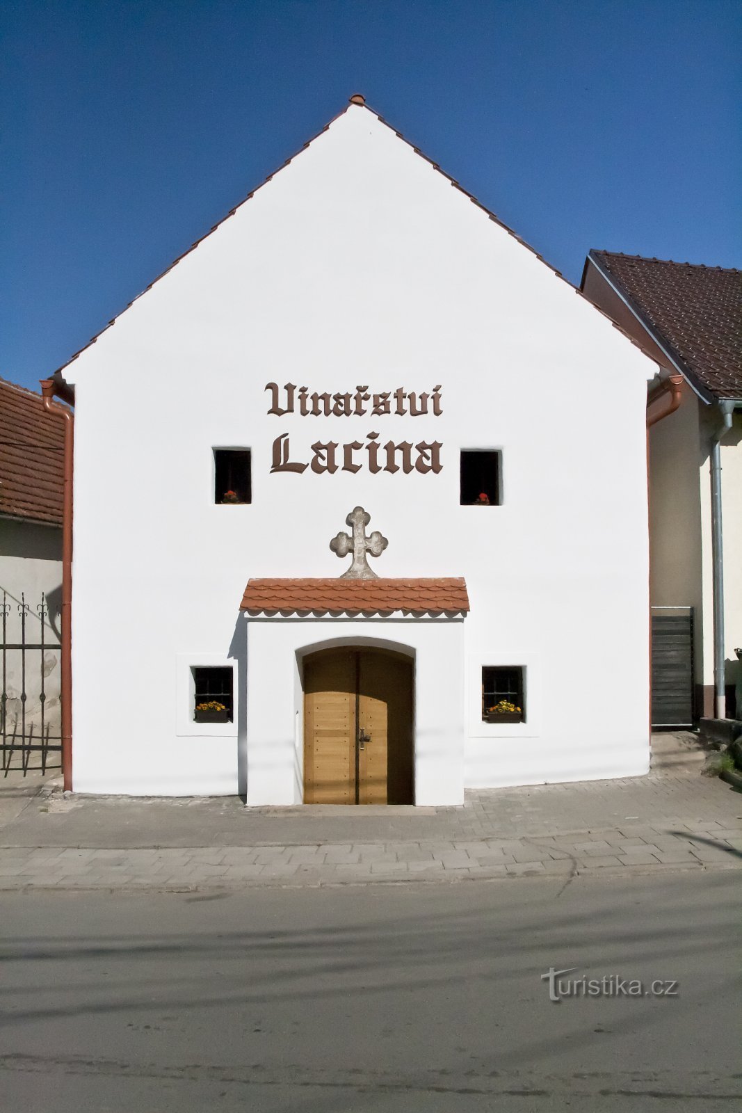 Adega histórica de Vinařství Lacina