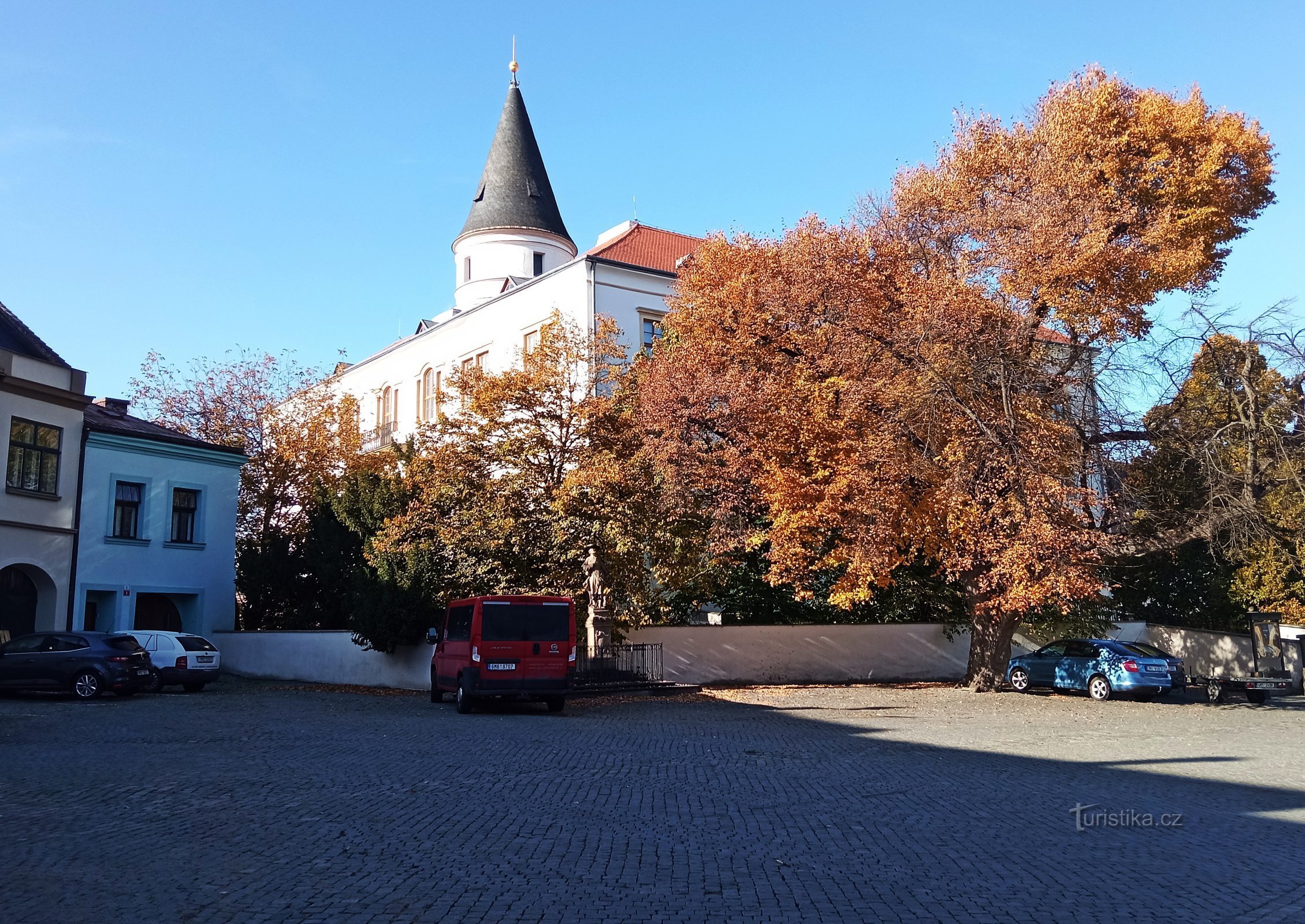 Das historische Zentrum von Přerov