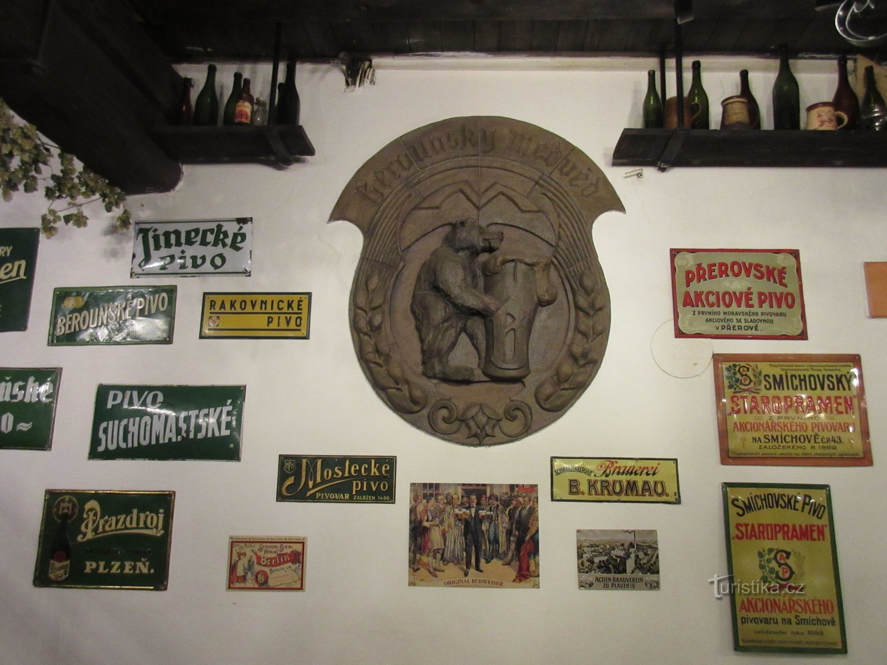 Lịch sử sản xuất bia ở Beroun và nhà máy bia gia đình Berounský medvěd