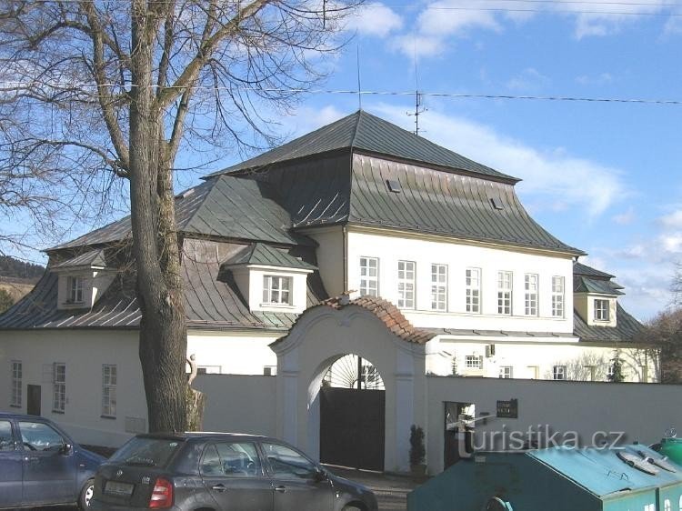 The main gate to the campus