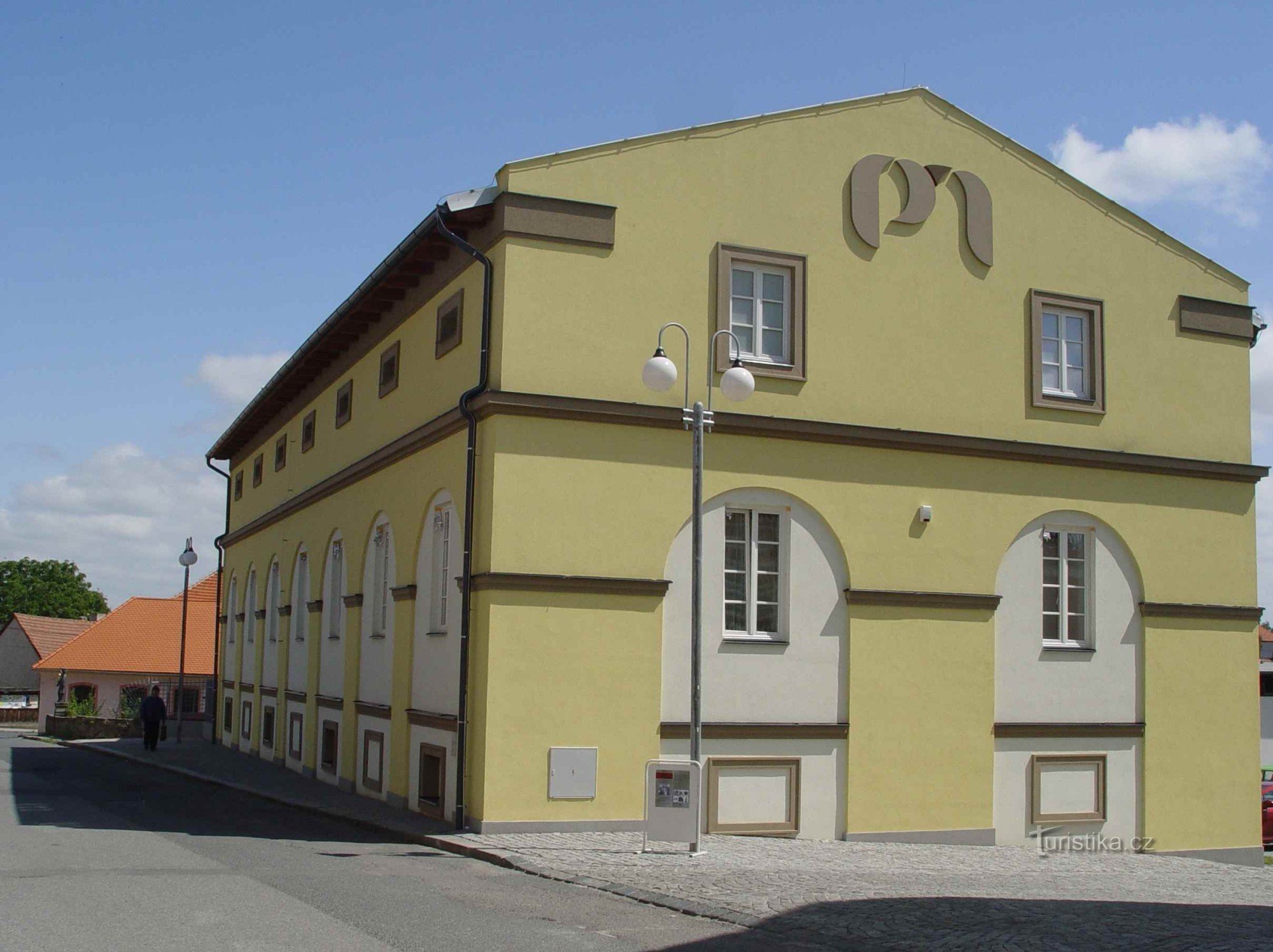 Het hoofdgebouw van het museum