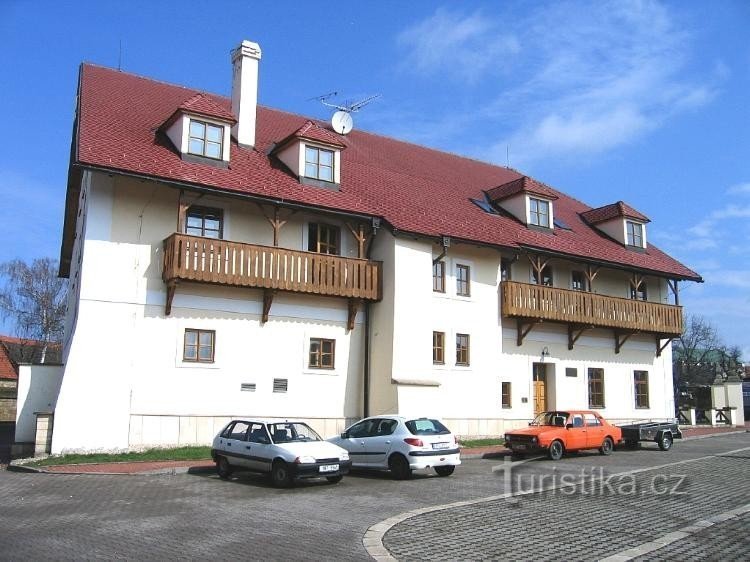 The main building of the castle