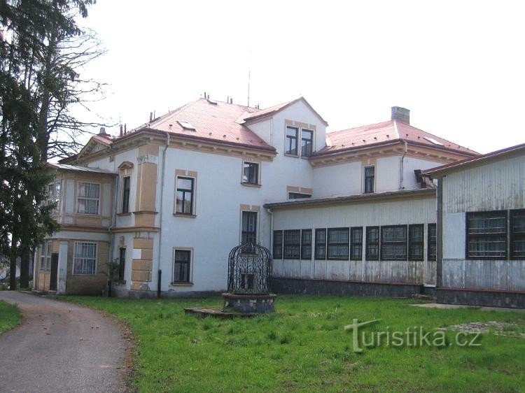 El edificio principal del castillo.