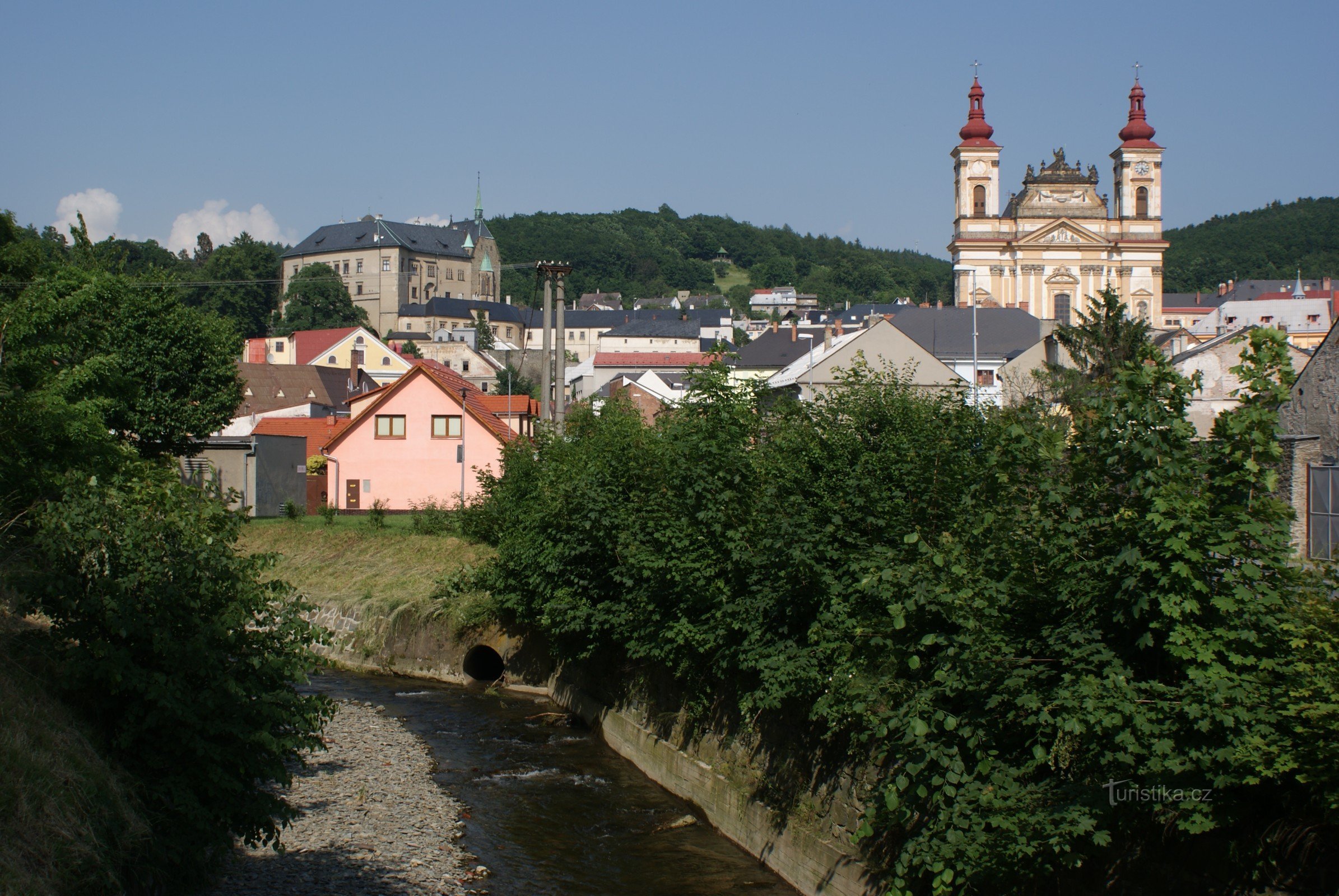 os principais marcos da cidade de Šternberk