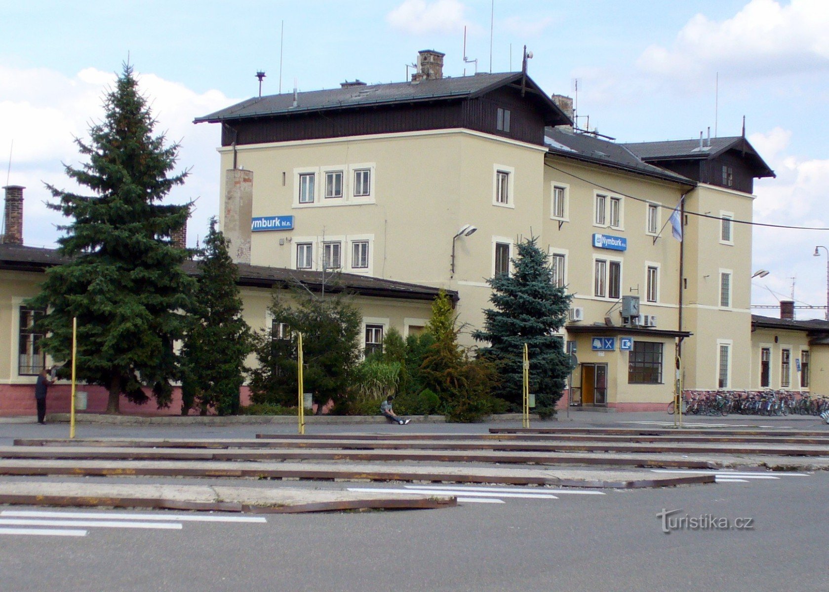 Estación central ČD (desde 1870)