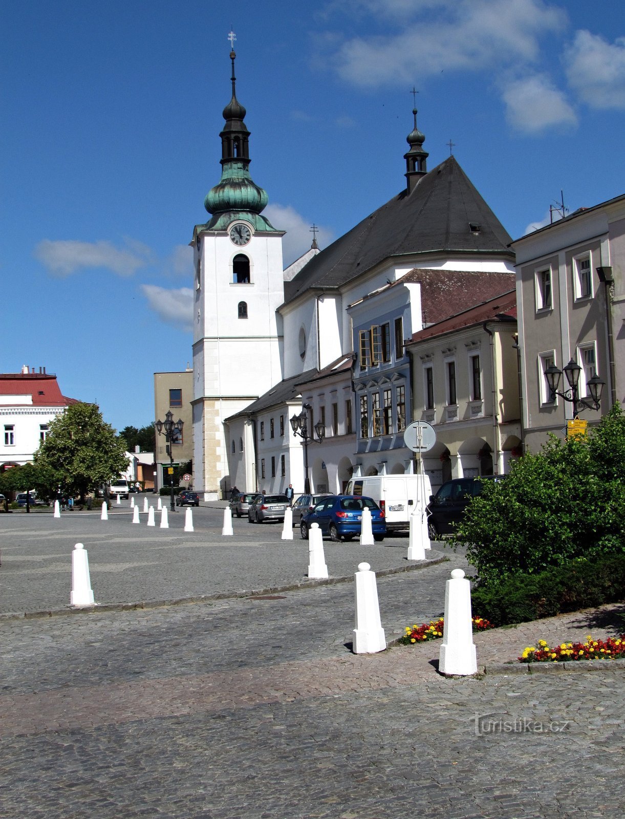 Die Hauptkirche von Svitava