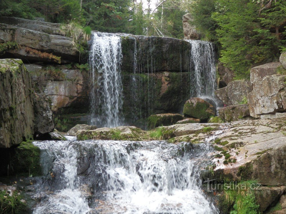 Main waterfall, 1st stage