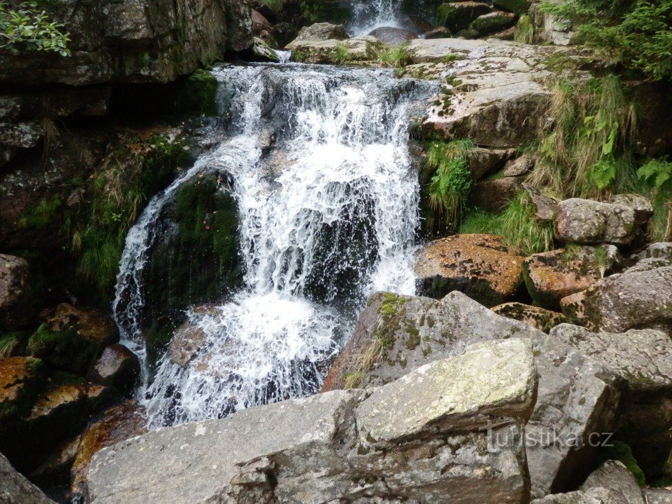 Cascade principale, 2er étage