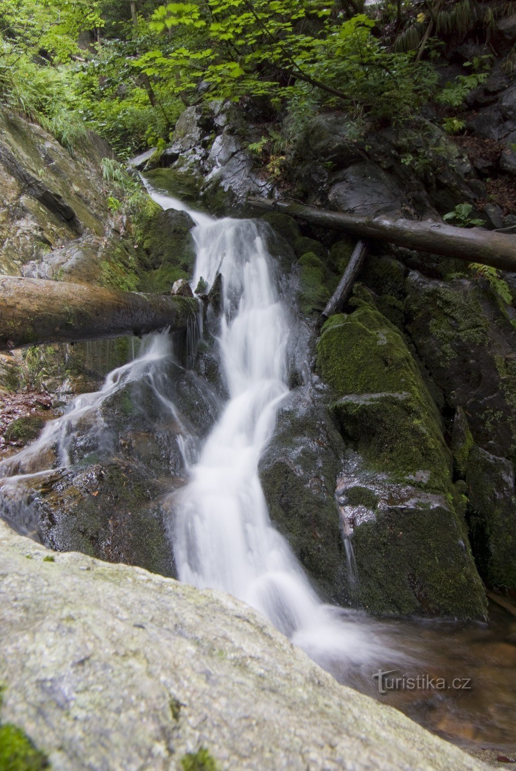 A cachoeira principal