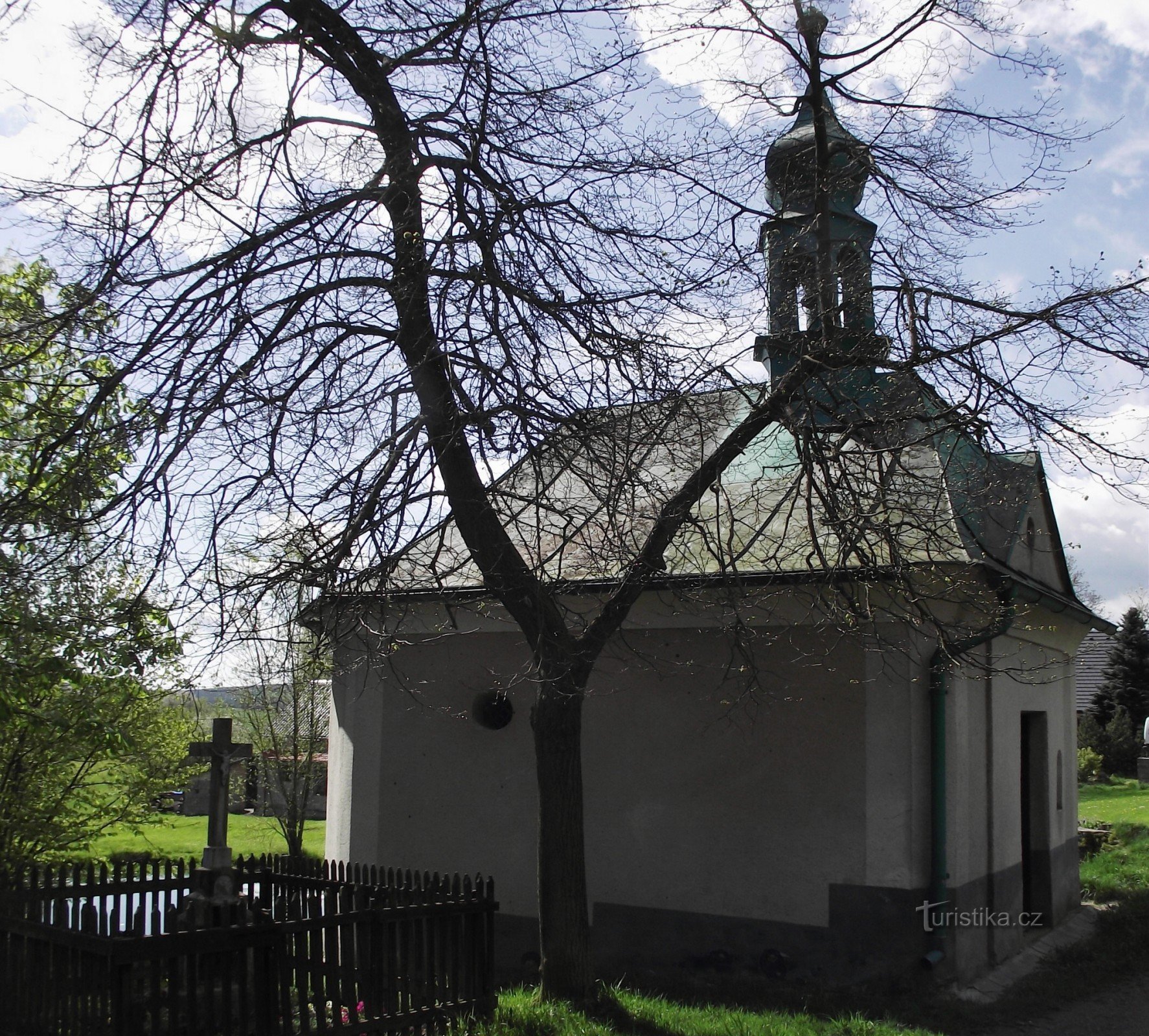 Hlinsko–Lázně – chapelle de St. Jean de Nepomuck à Svatojanské Lázně