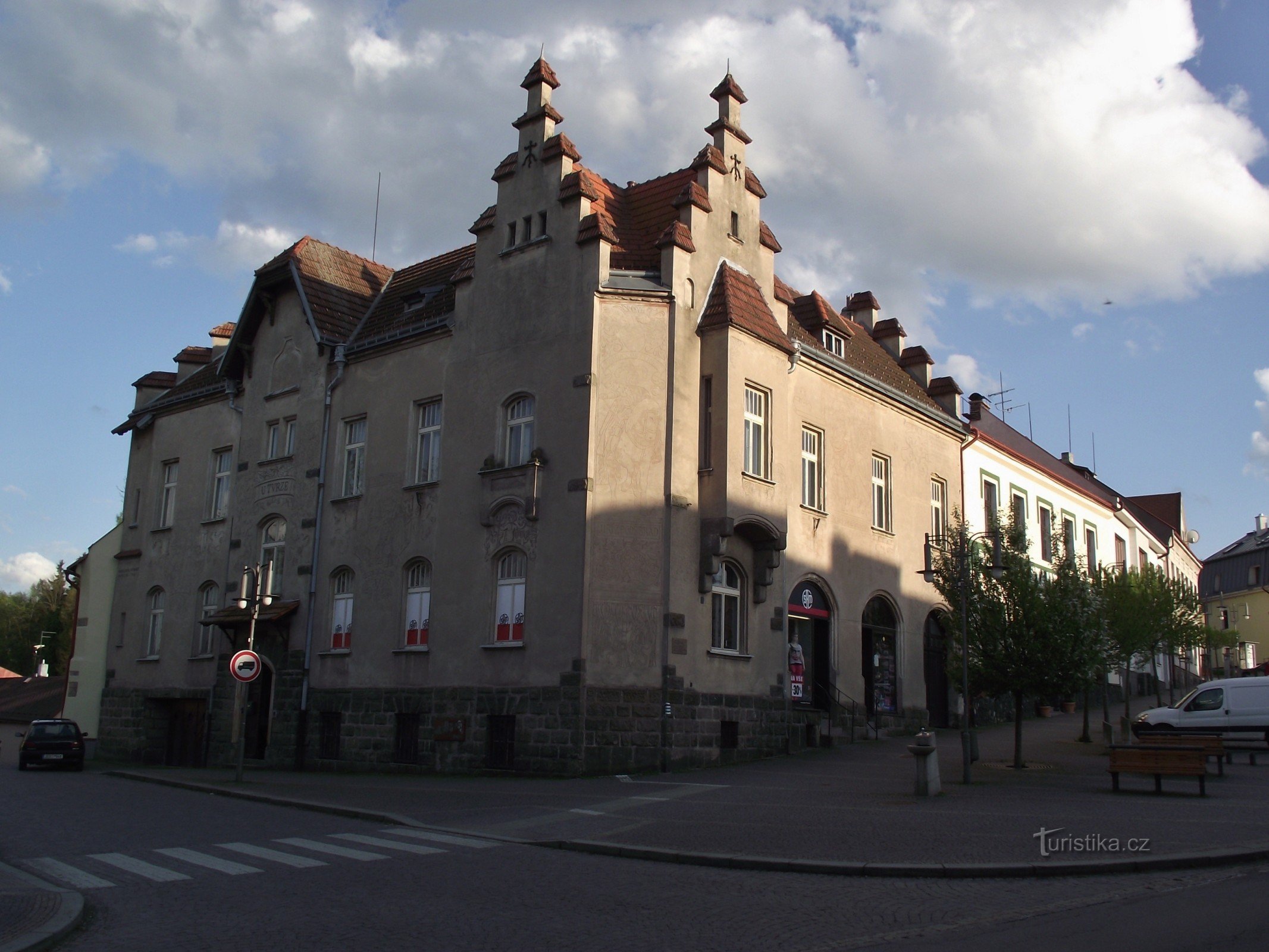 Hlinsko in Bohemen - Het huis van Ježdík