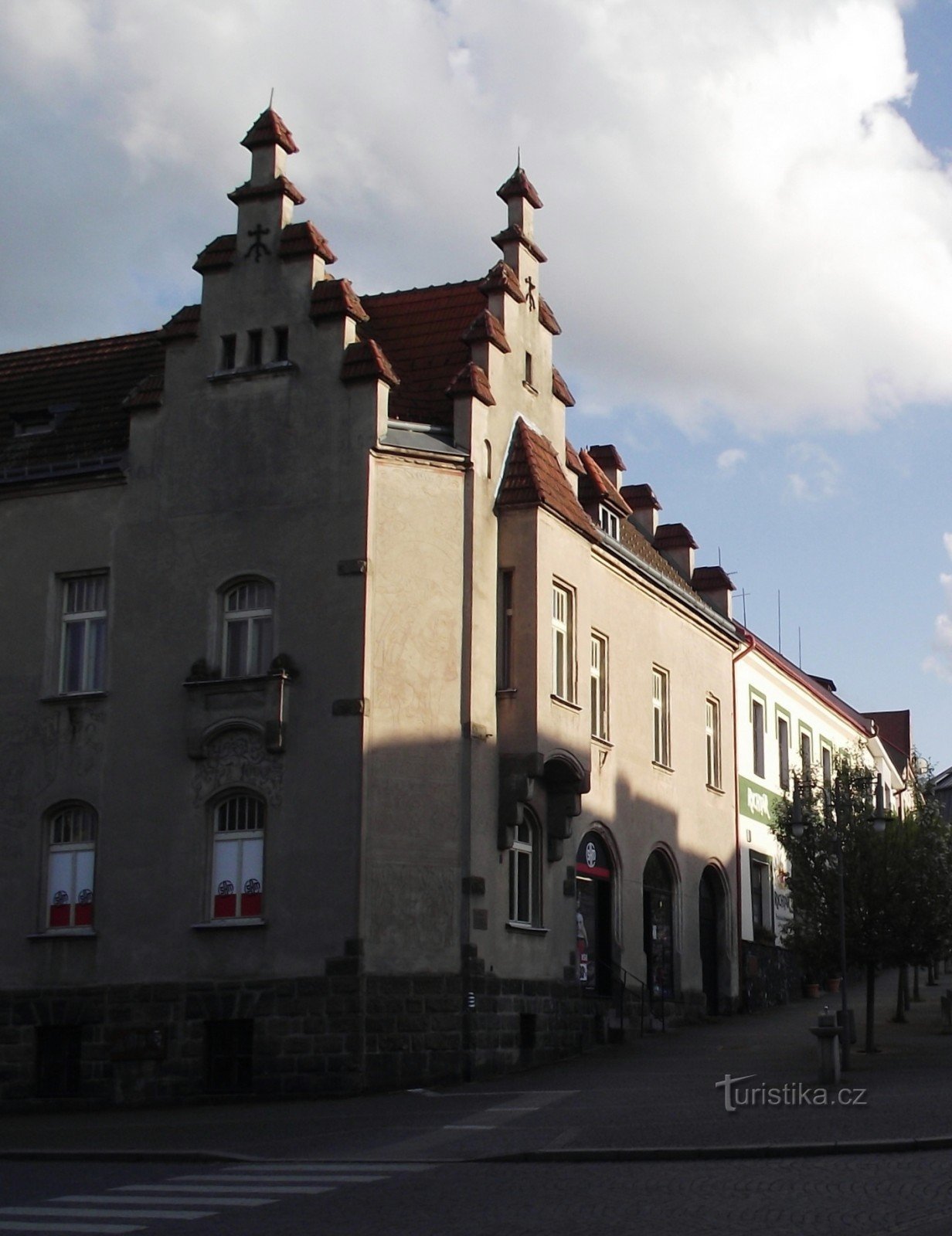 Hlinsko Csehországban - Ježdík háza