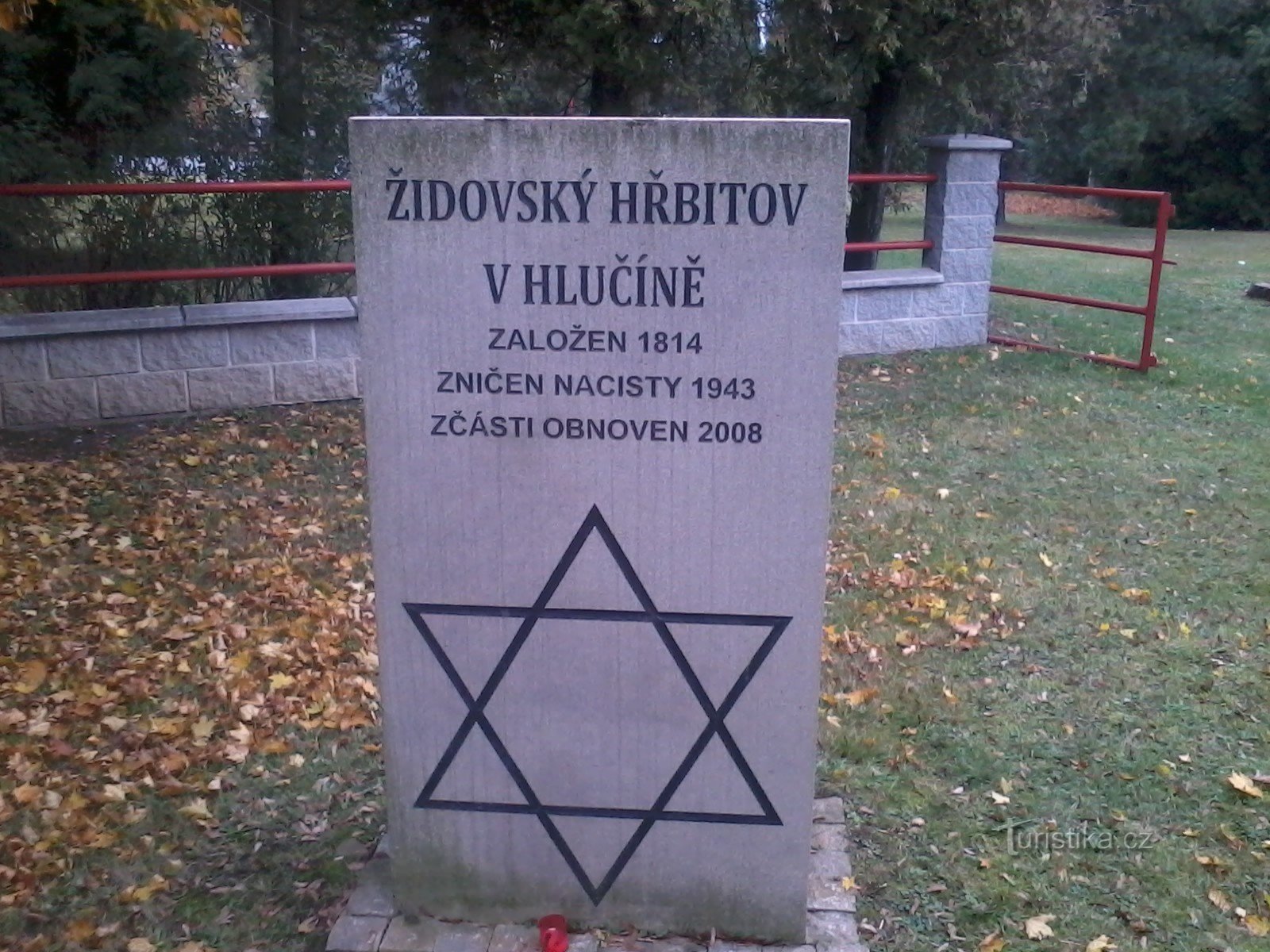 Hlúčín - ancien cimetière juif